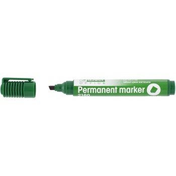 Marker permanentny 2160 zielony ścięta końcówka 101124 D.RECT