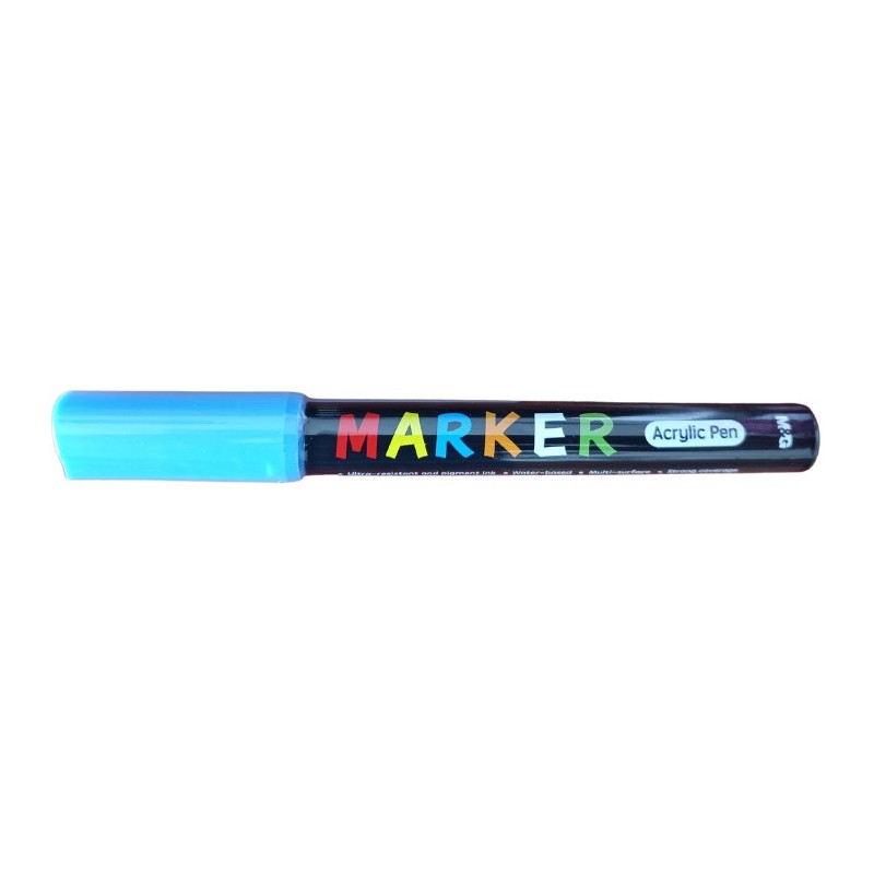 Marker akrylowy 1-2mm lazurowy MG APL603-34