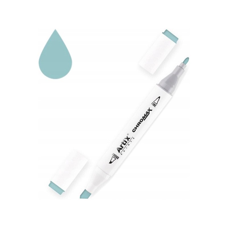 Marker alkoholowy dwustronny NIEBIESKO SZARY BG1 PP915-102 ARTIX