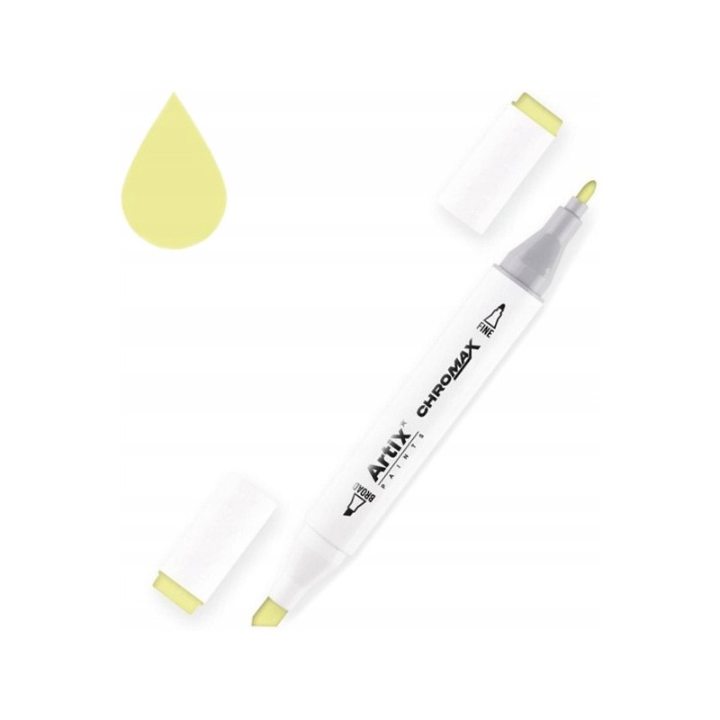 Marker alkoholowy dwustronny PALE YELLOW PP915-38 ARTIX