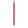 Ołówek automatyczny 0,7mm z gumką czerwona obudowa BULK