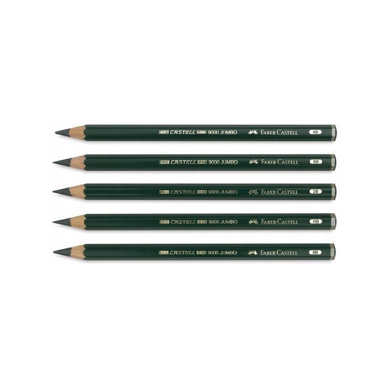 Ołówek CASTELL 9000 6H (12szt.) 119016 Faber-Castell