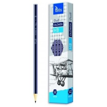 Ołówek PIXELL heksag. HB (12sztuk) KV060-HB TETIS