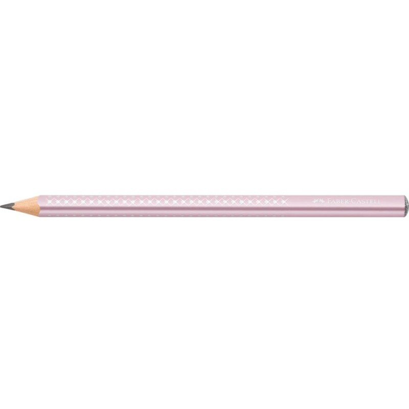 Ołówek JUMBO SPARKLE rose metallic 111661 Faber-Castell
