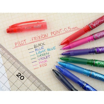 Pióro kulkowe FRIXION POINT 0,5 lazurowe BL-FRP5-LB PILOT