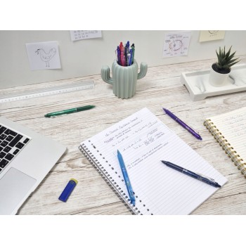 Pióro kulkowe PILOT FRIXION CLICKER 0.7 czarne PIBLRT-FR7-B