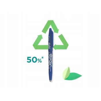 Pióro kulkowe FRIXION 0,7mm niebieskie zmazywalne do notatek PIBL-FR7-L PILOT