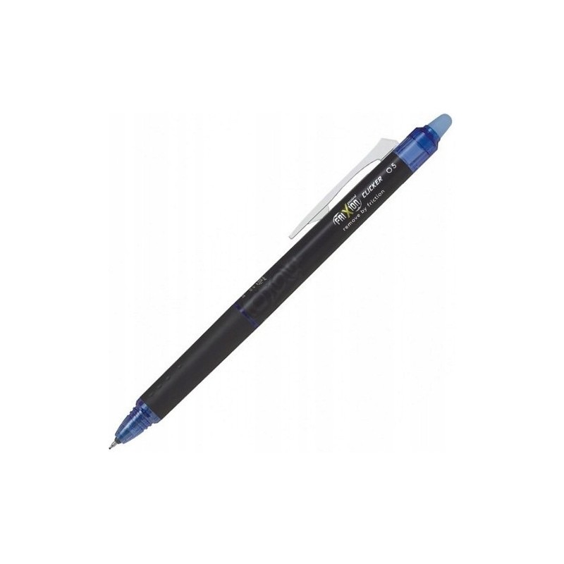Pióro kulkowe FRIXION POINT CLICKER 0,5 niebieskie PIBLRT-FRP5-L PILOT