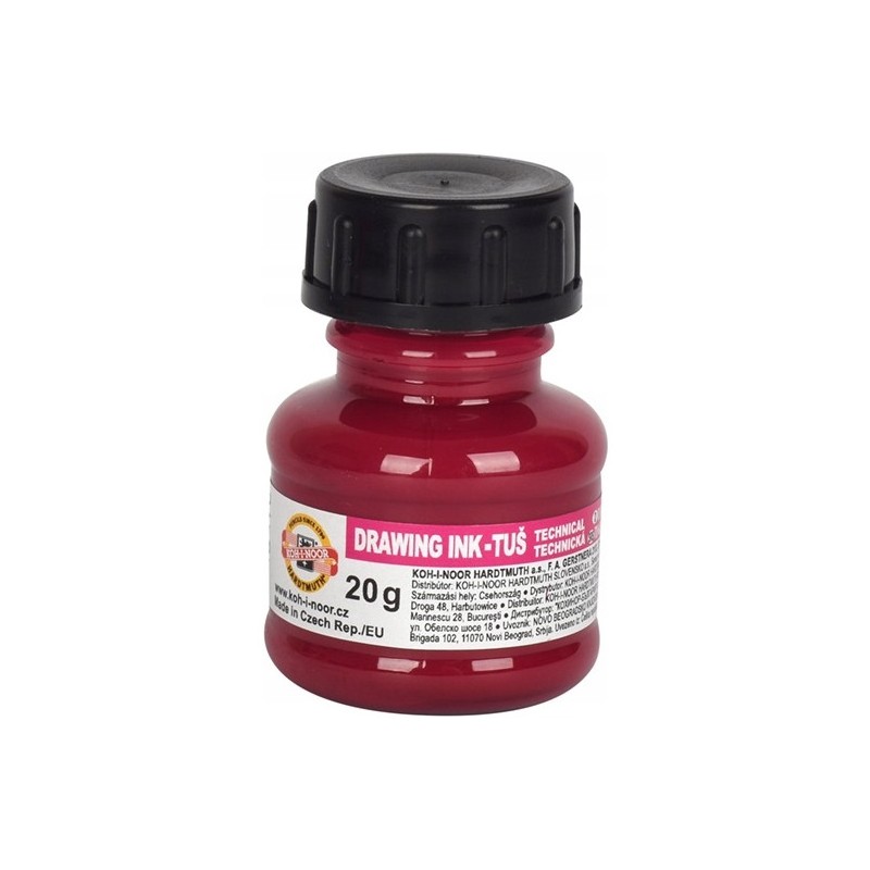 Tusz kreślarski 20g magenta 1417005 KOH-I-NOOR