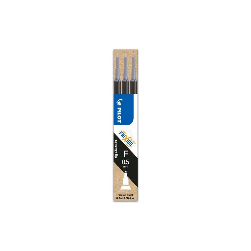 Wkład FRIXION POINT 0,5mm czarny (3 sztuki) BLS-FRPS-B-S3 PILOT