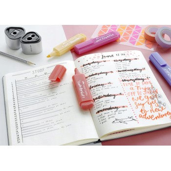 Zakreślacz 1546 8 kolorów pastelowych 254658 Faber-Castell