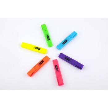 Zakreślacz 6kolorów 1127 D.RECT 101008 LEVIATAN