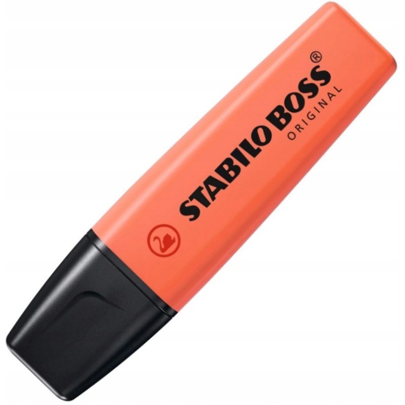 Zakreślacz STABILO BOSS ORIGINAL 70/140 Pastel czerwony