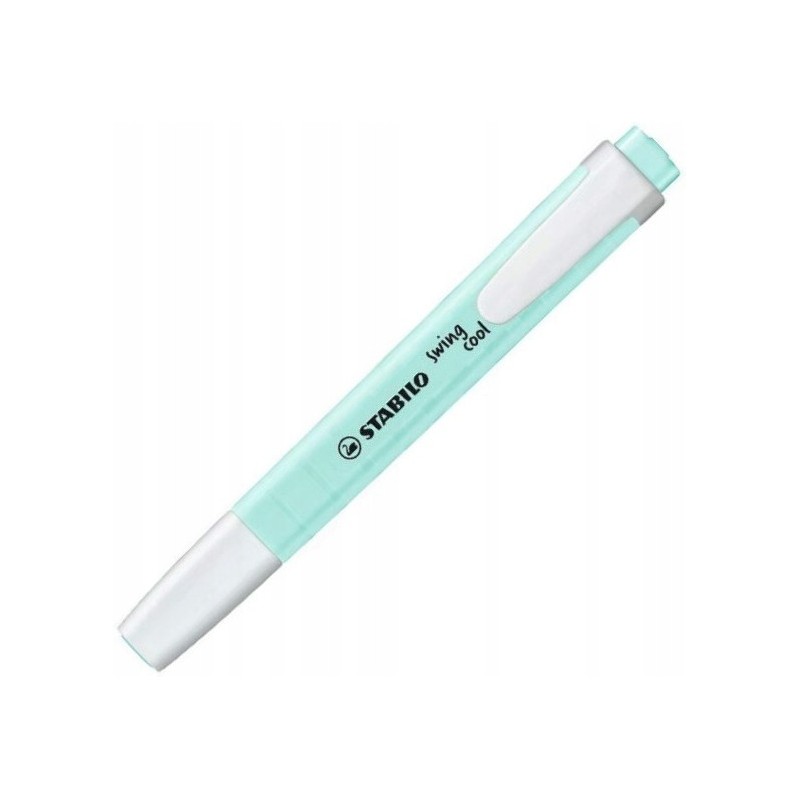 Zakreślacz STABILO swing cool 275/113-8 pastel turkusowy
