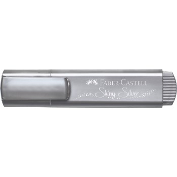 Zakreślacz 1546 metaliczny srebrny 154661 FC FABER-CASTELL
