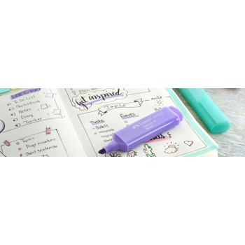 Zakreślacz 1546 metaliczny srebrny 154661 FC FABER-CASTELL