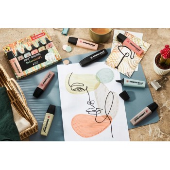 Zakreślacz BOSS ORIGINAL Nature COLOURS 70/4-2-3 mix 4kolory