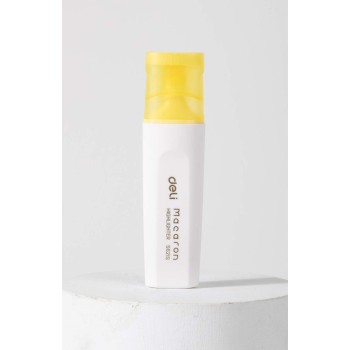 Zakreślacz 15mm MACARON żółty S621S YELLOW DELI