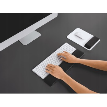 Podkładka pod nadgarstki do klawiatury Leitz WOW czarna 65230095