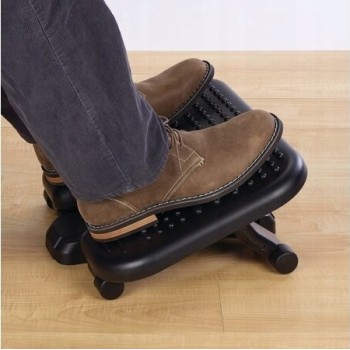 Podnóżek KENSINGTON SoleMassage czarny (K56155EU)