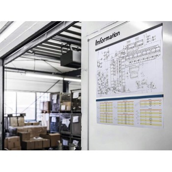 Samoprzylepna listwa magnetyczna DURAFIX CLIP ROLL 5, w rolce 5m, 470807 DURABLE