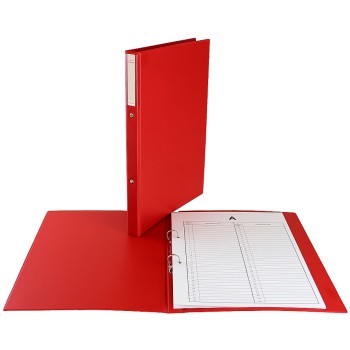Teczka na akta osobowe Segregator 2 ringi 2cm czerwony TD-12-07 BIURFOL