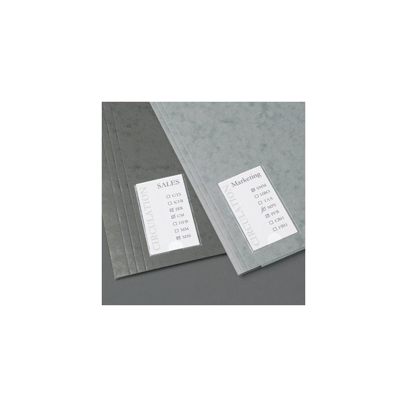 Samoprzylepne kieszenie na etykiety 3L 35x75mm (12szt.) 10320
