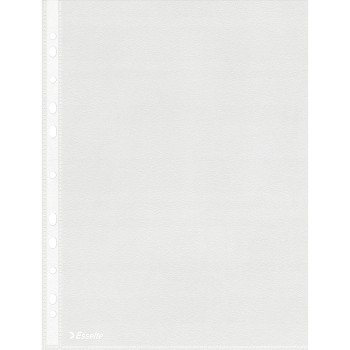 Koszulki groszkowe na dokumenty A4 43mic 100 sztuk w folii 56171 ESSELTE