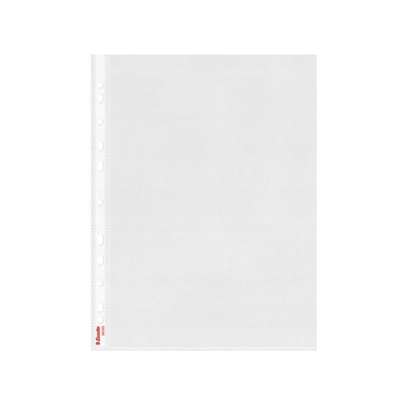 Koszulki groszkowe na dokumenty A4 115mic 100 sztuk 56193 ESSELTE