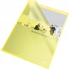 Ofertówki groszkowe na dokumenty A4 115mic 25 sztuk żółte 60836 ESSELTE