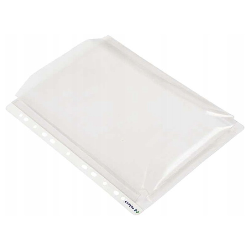 Koszulki poszerzane na katalogi A4 170mic 10 sztuk NATUNA