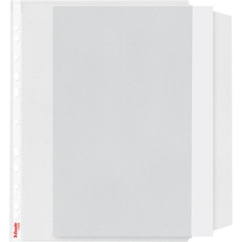 Koszulki groszkowe z klapką na dokumenty A4 100mic 10 sztuk 17939 ESSELTE