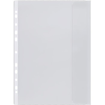 Koszulki groszkowe z klapką na dokumenty A4 25 sztuk OF-52 BIURFOL