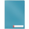 Folder A4 z kieszonką na etykietę, niebieski 47080061 LEITZ