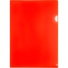 Obwoluta A4 PP "L" grubość 0.14mm czerwona (12) BT615-C TETIS