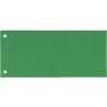 Przekładki kartonowe 1/3 A4 (100) zielone (separatory) 624447 ESSELTE