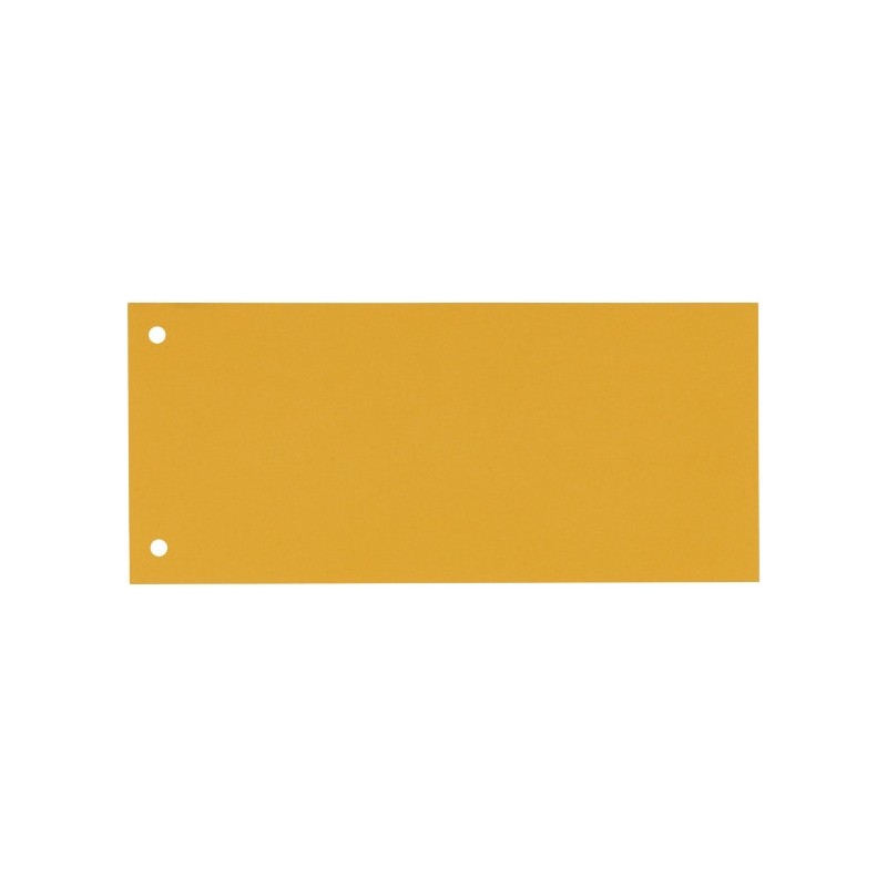 Przekładki kartonowe 1/3 A4 (100) żółte (separatory) 624448 ESSELTE