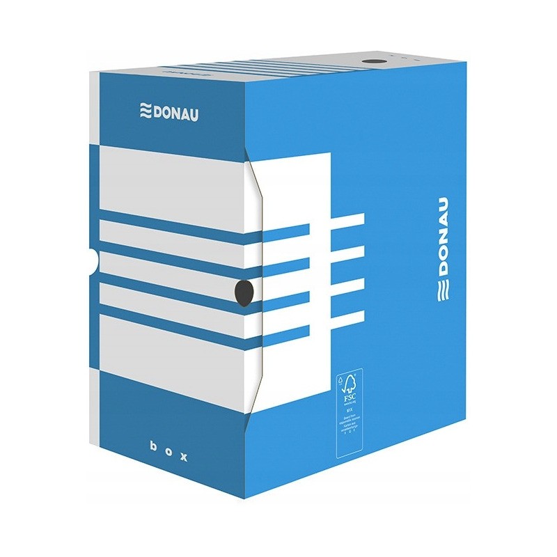 Pudło archiwizacyjne A4 200mm niebieskie 7663401 -10 DONAU