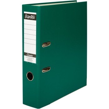 Segregator na dokumenty A4 75mm CLASSIC zielony 400044102 BANTEX BUDGET