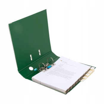 Segregator na dokumenty A4 50mm PRO+ zielony 100202107 ELBA