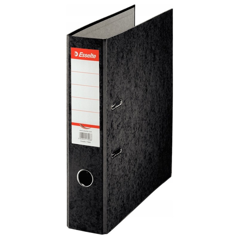 Segregator A4/75 RAINBOW czarny 17929 ESSELTE