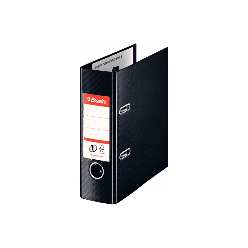 Segregator A5/75mm z mechanizmem czarny 468670 VIVIDA No.1 ESSELTE