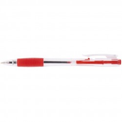 Długopis automatyczny D.RECT 311 czerwony 009578 LEVIATAN
